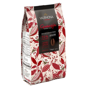 Valrhona Guanaja 70% Dark Fèves 3kg | French Chocolate New Zealand | Sabato Auckland