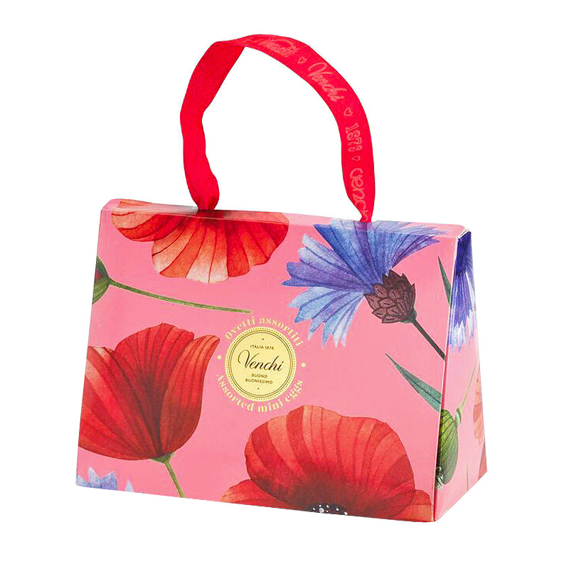 Venchi Spring Poppies Easter Gift Bag 200g | New Zealand Delivery | Sabato Auckland