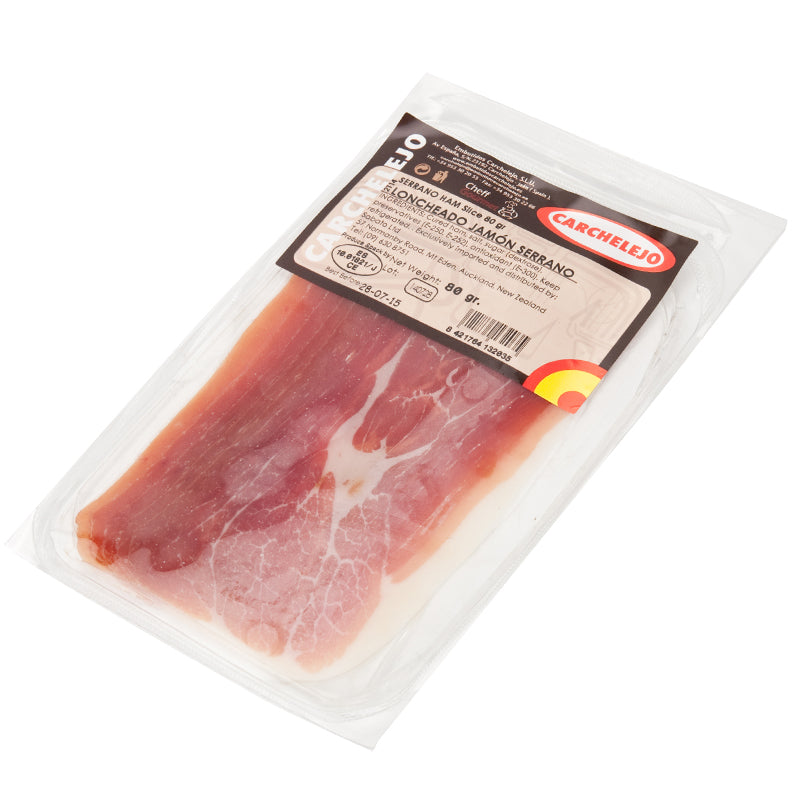 Carchelejo Jamón Serrano ~Sliced