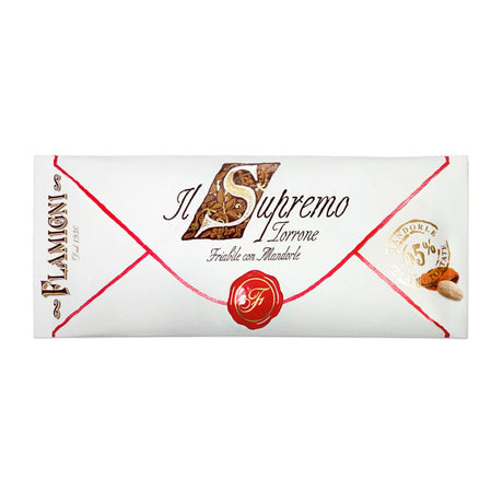 Flamigni Brittle Nougat with 65% Almonds 150g | Artisan Italian Torrone | New Zealand Delivery | Sabato Auckland