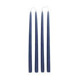 Broste Fine Taper Candles Set of 4 - Baja Blue