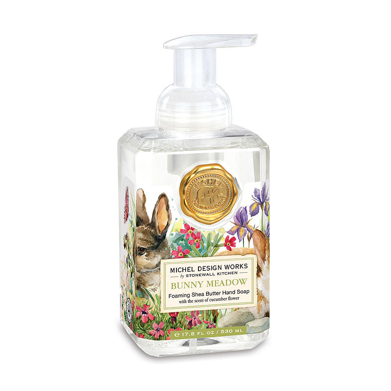 Michel Design Works Foaming Hand Soap ~ Bunny Meadow