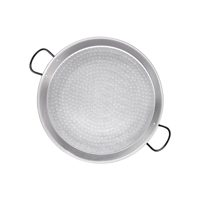 Vaello Polished Steel Paella Pan 30cm