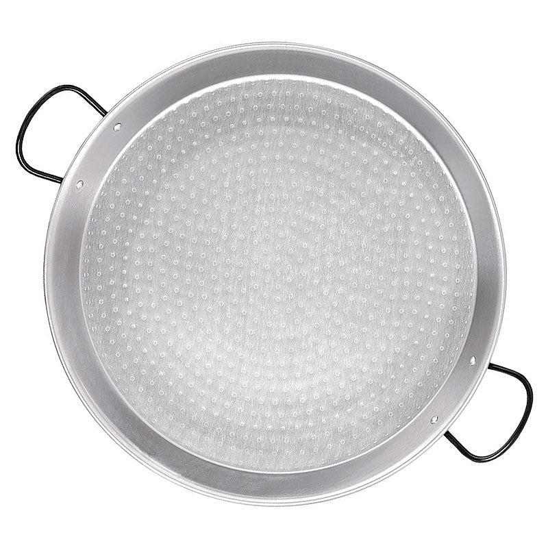 Vaello Polished Steel Paella Pan 46cm