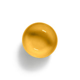 Ottolenghi Small Bowl ~ Sunny Yellow with Red Stripes