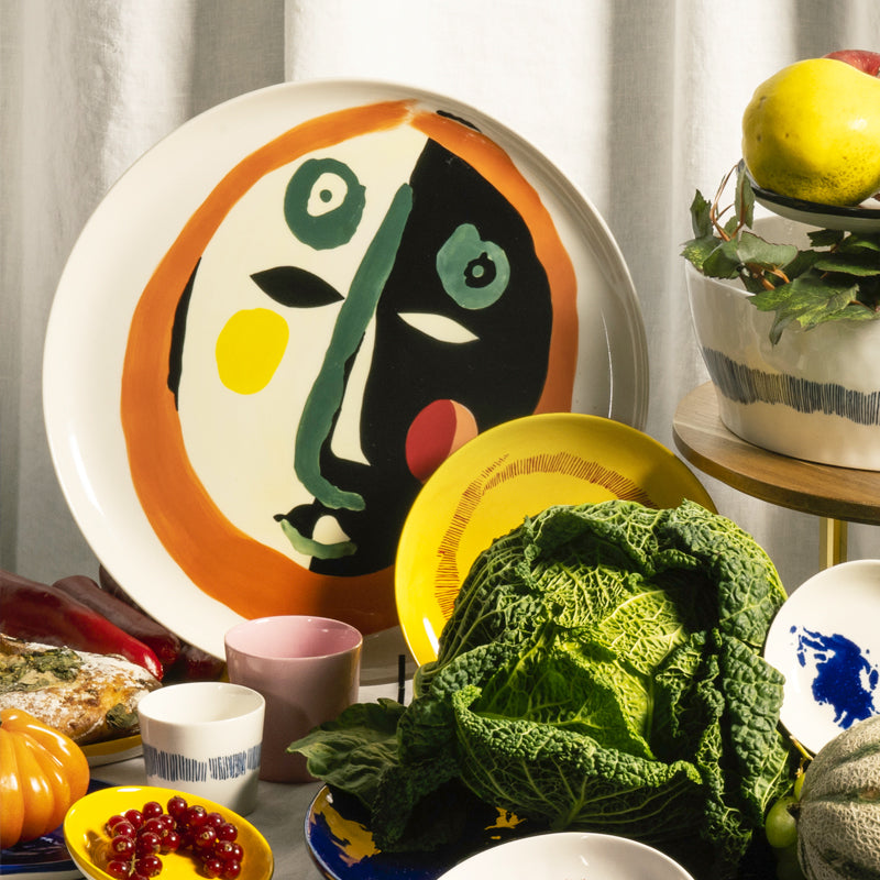 Ottolenghi Serving Plate ~ Face 1
