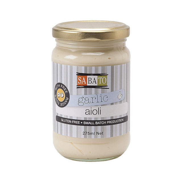 Sabato Garlic Aioli 275ml | Sabato Auckland, New Zealand