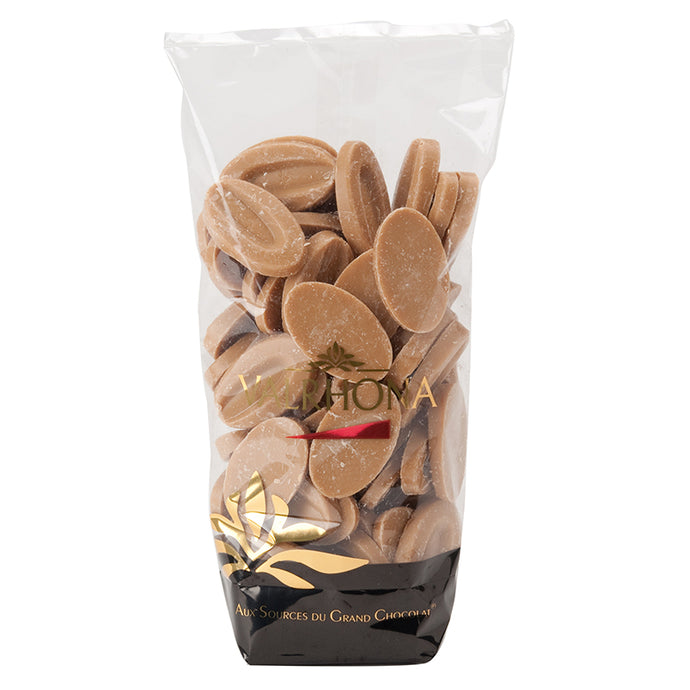 Valrhona Dulcey 35% Blond Chocolate Fèves 250g | French Chocolate New Zealand | Sabato Auckland