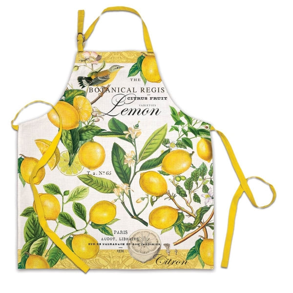 Michel Design Works Apron ~ Lemon & Basil