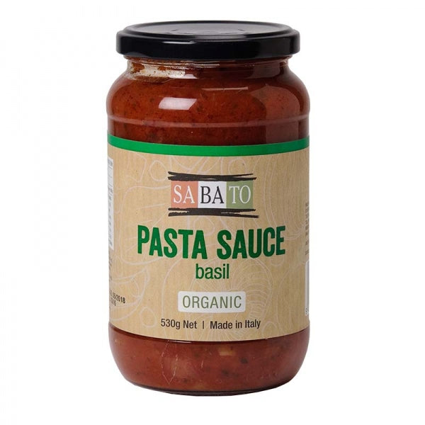 Sabato Pasta Sauce with Basil Organic