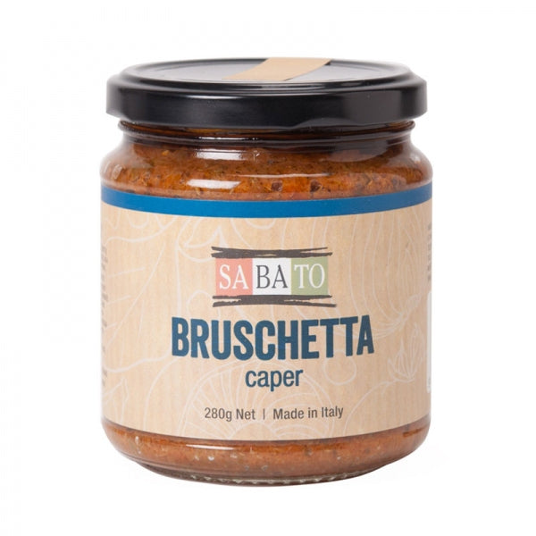 Sabato Caper Bruschetta