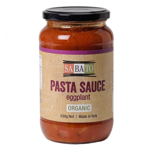 Sabato Pasta Sauce with Eggplant Organic